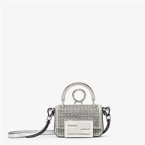 fendi nano bag silver|fendi nano reviews.